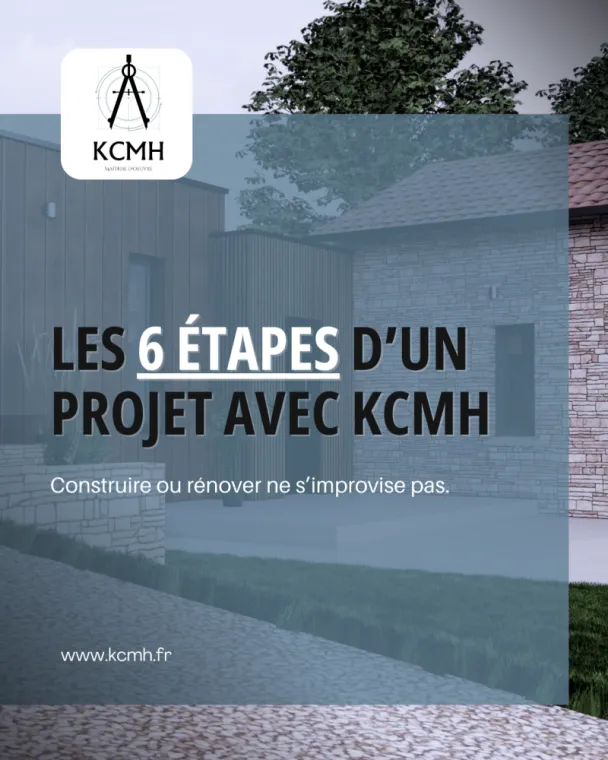 Les 6 étapes clés d’un projet de construction avec KCMH : de l’idée à la réception, Périgueux, KCMH