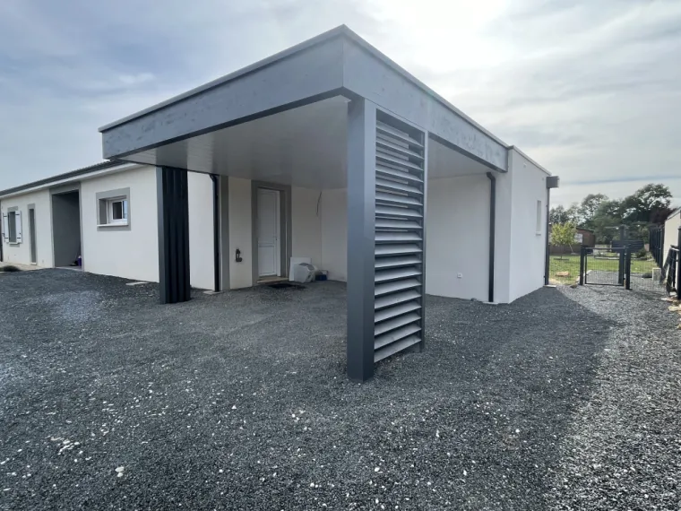 Construction de carport : pourquoi faire appel à un maître d’œuvre pour réussir votre projet ?, Périgueux, KCMH