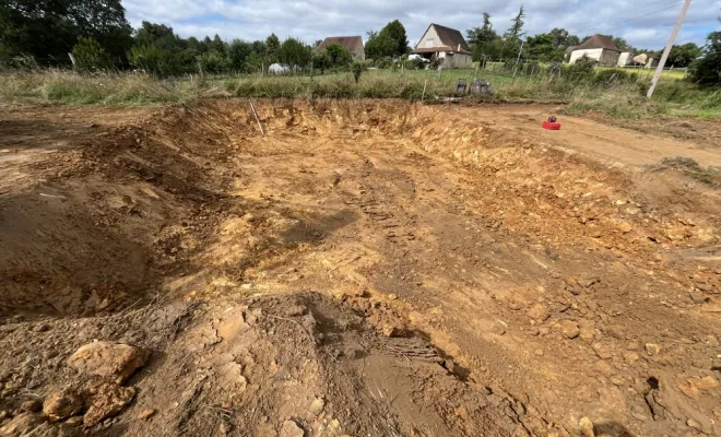 Construction d'une maison individuelle sur un terrain à Bergerac, Périgueux, KCMH