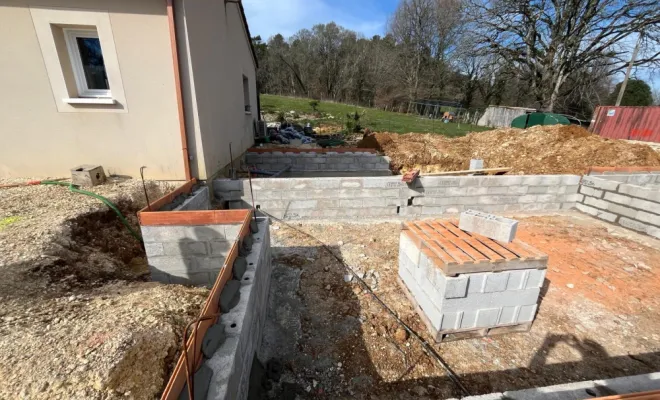 Agrandissement de maison : réussir son projet d’extension avec l’accompagnement d’un maître d’œuvre, Périgueux, KCMH